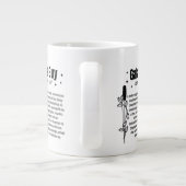 GALATIANS-TYP Christlich Jumbo-Tasse (Rückseite)