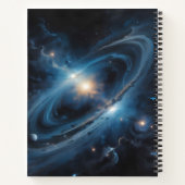 Galaxia Nigra et Caerulea Notizblock (Rückseite)