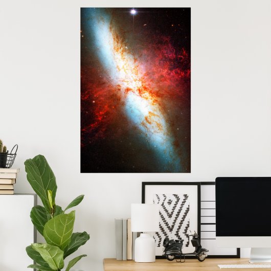 Galaxial Plume Poster (Heimbüro)