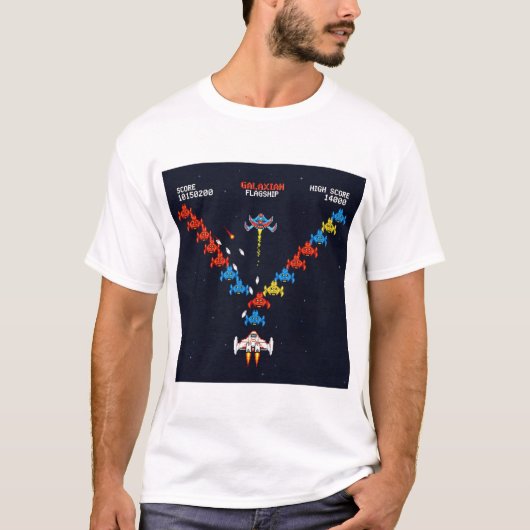 Galaxian Flagship T-Shirt (Vorderseite)