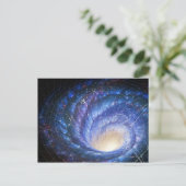 Galaxie 2 postkarte (Stehend Vorderseite)