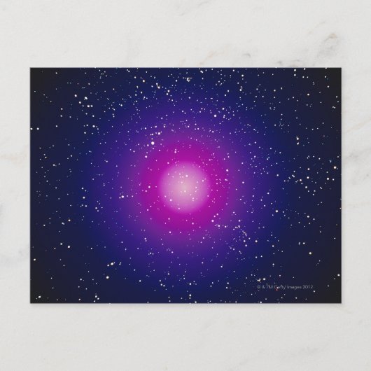 Galaxie 3 postkarte (Vorderseite)