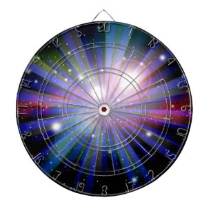 Galaxie abstrakt 5 dartscheibe