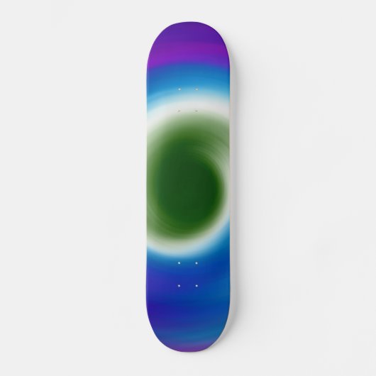Galaxie Abstrakt Art 4 Skateboard (Vorderseite)