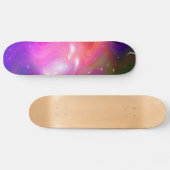 Galaxie Abstrakt Art 8 Skateboard (Horizontal)