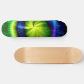 Galaxie Abstrakte Kunst 2 Skateboard (Horizontal)