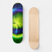 Galaxie Abstrakte Kunst 2 Skateboard (Vorderseite)