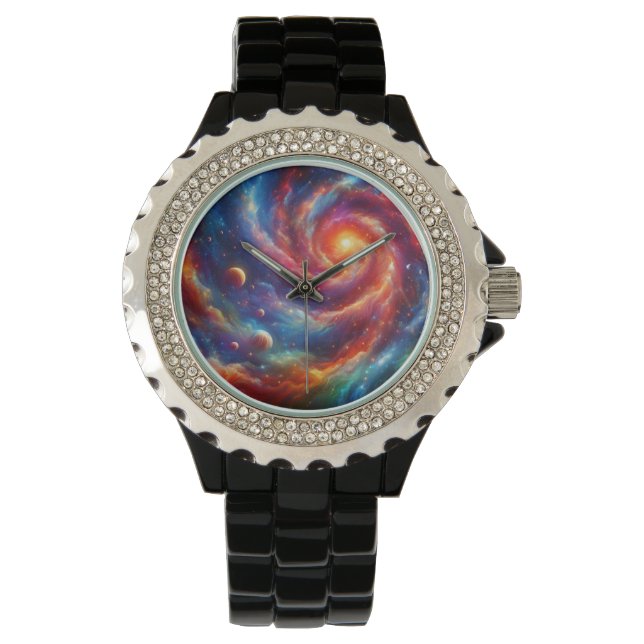 Galaxie Armbanduhr (Vorderseite)