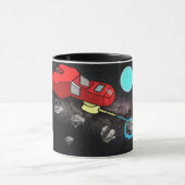 Galaxie-Bergbau-Wespe-Tasse Tasse (Zentrum)