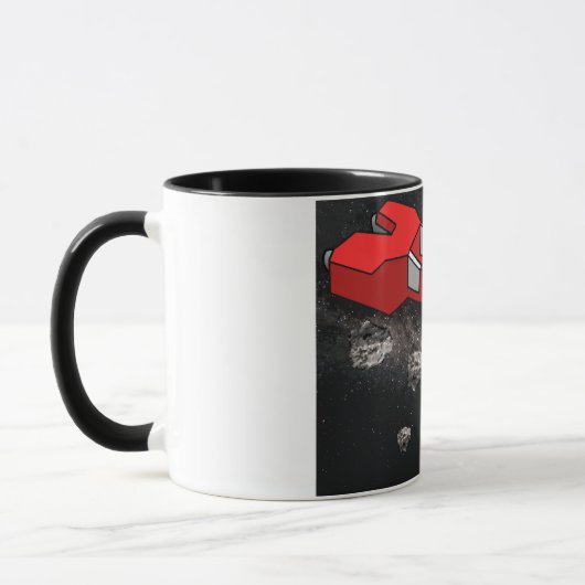 Galaxie-Bergbau-Wespe-Tasse Tasse (Links)