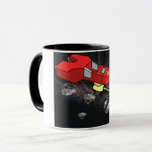 Galaxie-Bergbau-Wespe-Tasse Tasse (Vorderseite Links)