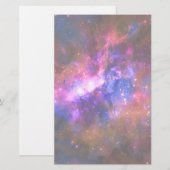 Galaxie Briefpapier (Vorne/Hinten)