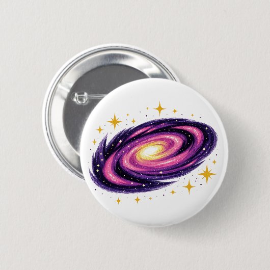 Galaxie Button (Vorne & Hinten)