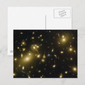 Galaxie-Cluster 2 Postkarte (Vorne/Hinten)