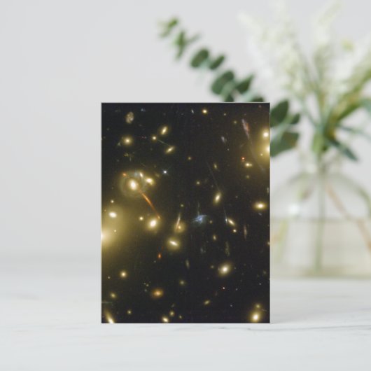 Galaxie-Cluster 2 Postkarte (Stehend Vorderseite)