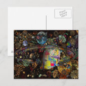 Galaxie der Collage Planets 2859b Postkarte (Vorne/Hinten)