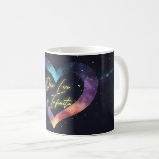 Galaxie der Liebe Tasse (VorderseiteRechts)