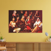 Galaxie der Musiker Canvas Print Leinwanddruck (Insitu (Wohnzimmer))