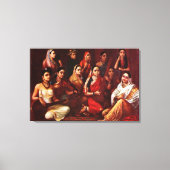 Galaxie der Musiker Canvas Print Leinwanddruck (Vorderseite)