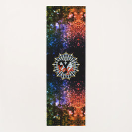 Galaxie der persönlichen Vermittlung der Sterne Yogamatte