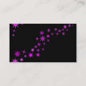 Galaxie der Sterne Visitenkarte (Rückseite)