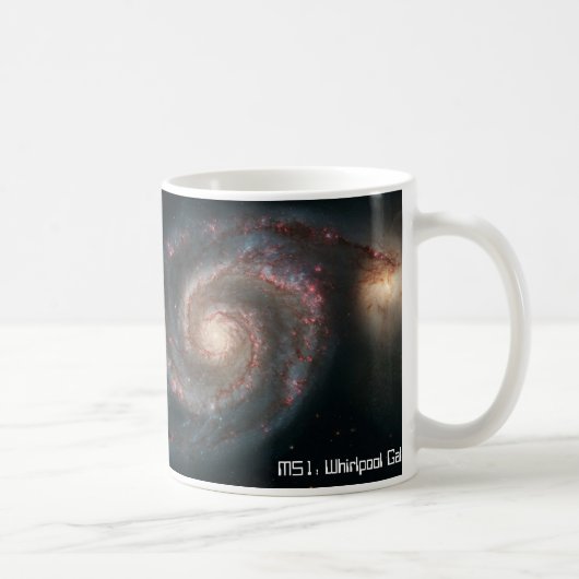 Galaxie des Strudel-M51 Kaffeetasse (Rechts)