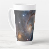 Galaxie-Design groß Milchtasse (Linke Ecke)