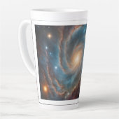 Galaxie-Design groß Milchtasse (Linke Ecke)