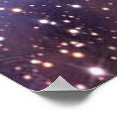 Galaxie-DNA-Poster Poster (Ecke)