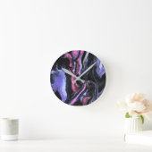 Galaxie Drift Runde Wanduhr (Zuhause)