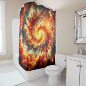 Galaxie Duschvorhang (Beispiel)