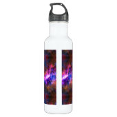 Galaxie Edelstahlflasche (Rückseite)