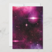 Galaxie Einladung (Vorderseite)