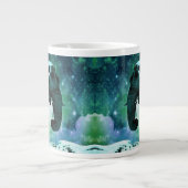 Galaxie Elefant des Planeten Pachyderm Jumbo-Tasse (Vorderseite)