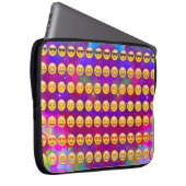 Galaxie Emojis Laptopschutzhülle (Vorne Rechts)