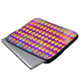 Galaxie Emojis Laptopschutzhülle (Vorne Knopf)