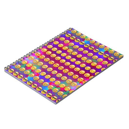 Galaxie Emojis Notizblock (Linke Seite)