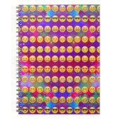 Galaxie Emojis Notizblock (Vorderseite)