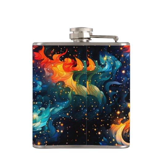 Galaxie Flachmann (Rückseite)