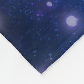Galaxie Fleecedecke (Ecke)