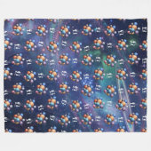 Galaxie Fleecedecke (Vorderseite (Horizontal))