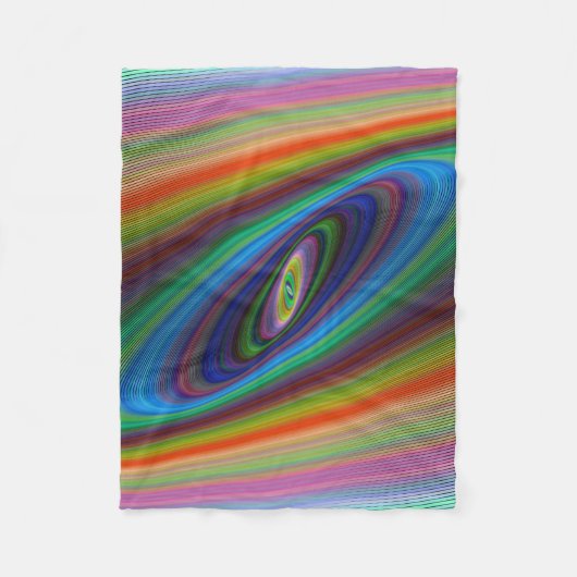 Galaxie Fleecedecke (Vorderseite)