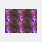 Galaxie Fleecedecke (Vorderseite (Horizontal))