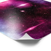 Galaxie Fotodruck (Ecke)