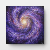 Galaxie Fotoplatte (Vorderseite)