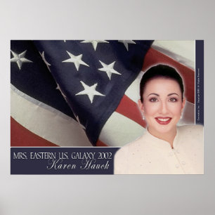 Galaxie Frau-Eastern US, Karen Hauck - 1 Poster