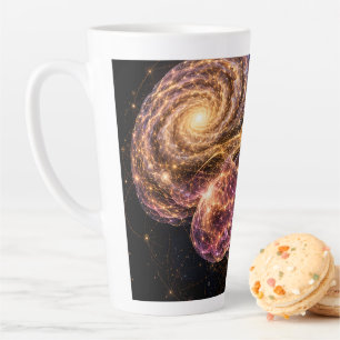 Galaxie-Gehirn-Anatomie Milchtasse