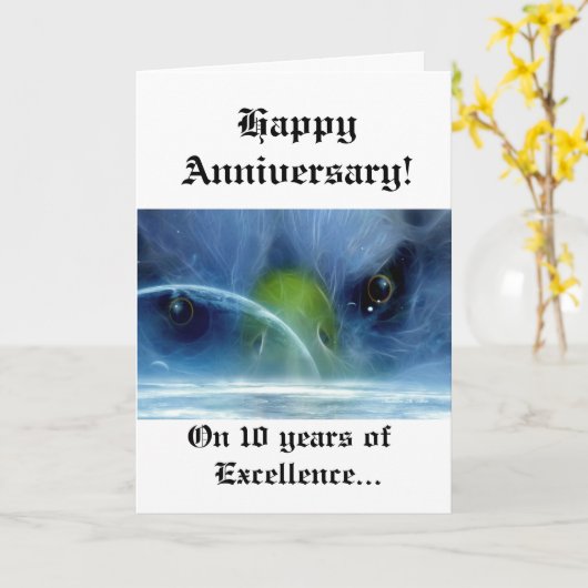 Galaxie-Geist Karte (Gelbe Blume)