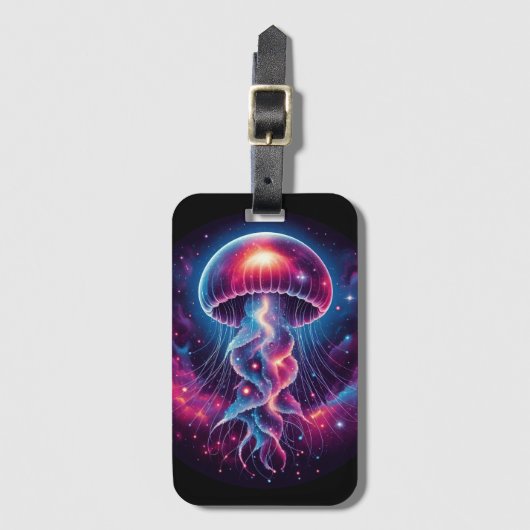 Galaxie Gepäckanhänger (Vorderseite Vertikal)