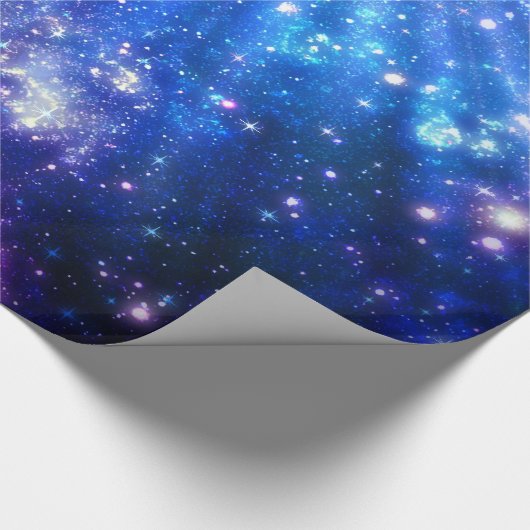 Galaxie Geschenkpapier (Ecke)